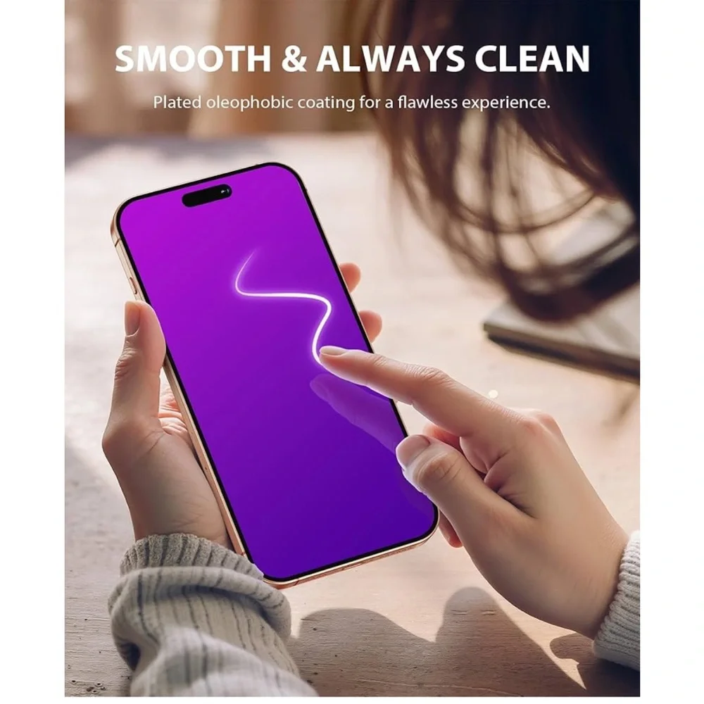 iPhone 17 PRO Privacy Screen Protector Anti-Spy Anti-Blue Light